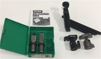 (1) RCBS .300 Win Mag FL Die Set (2) Slik Tripod Quick Mounts (1) Pentax Ball Tripod