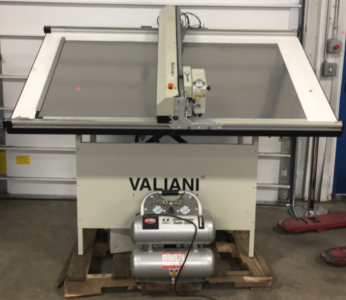 Valiani Mat Pro Mat Cutter With Power Supply and 4.6-Gallon Air Compressor