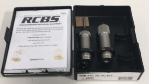 RCBS 6MM Arc T/C Die Set