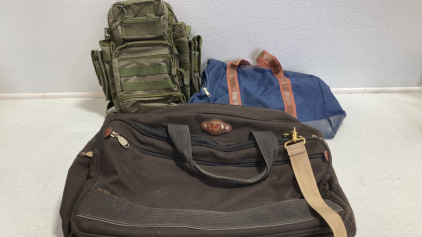 Tactical Bag, Overnight Duffle, Weekender Duffle
