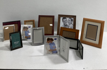 (12) Assorted Picture Frames