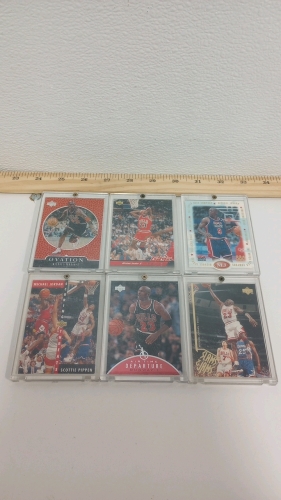 (6) 1990's Upper Deck Michael Jordan Basketball Cards