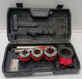 Ratcheting Pipe Threader Set