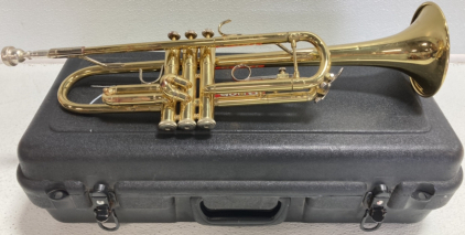 Bach Trumpet in Case