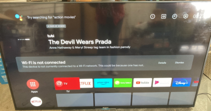 Sony 55&rdquo; Flat Screen Smart TV