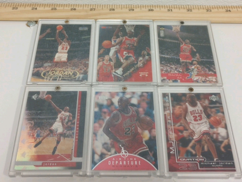 (6) 1990's Michael Jordan Basketball Cards