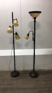 (2) Floor Lamps
