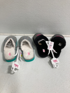 (2) Pairs Of Justice Slippers