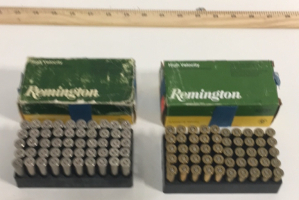 (75) Remington High Velocity .357 Magnum Ammunition Cartridges