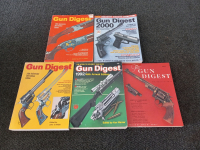 Lot Of 6 Editions Of Gun Digest