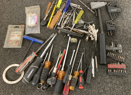 Screwdrivers, Driver Bits, Allen Wrenches and More