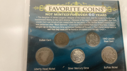 Favorite Coins Not Minted For Over 60 Years