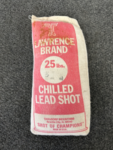 25 Lbs Lawrence Brand Chilled Lead Shot BBs