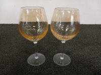 Large Antiques Wine Glasses With Design