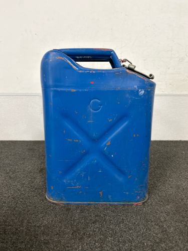 Vintage Blue Jerry Can