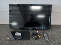 Panasonic 32" TV With Wall Mount (Attached) And Stand