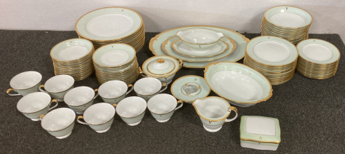 Noritake China With 24k Trim