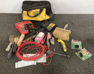 DeWalt Bag With Chargers, And More