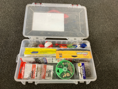 Fish Tackle Box Of Tackle