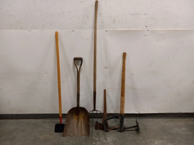 Pitchfork Shovel Pick Axe And More