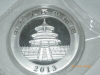 2013 Panda 1 ounce Coin