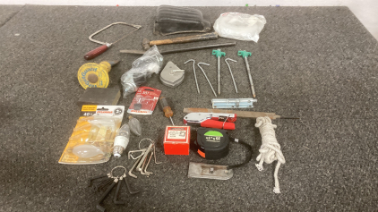 Chalk Line And Various Other hand tools