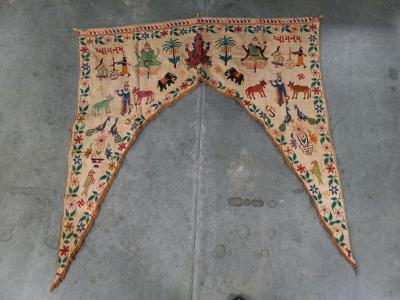 Antique Thailand Tapestry