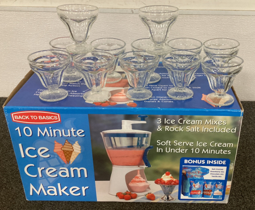 Ice Cream Maker With Cups