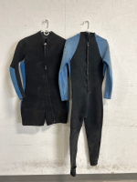 Seaquest Size XL and Parkway Size L Wetsuits