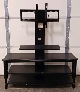 3-Tier TV Stand with Adjustable Mount