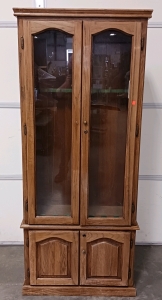 Wood Gun Cabinet 6 ft. H x 30" W x 13"