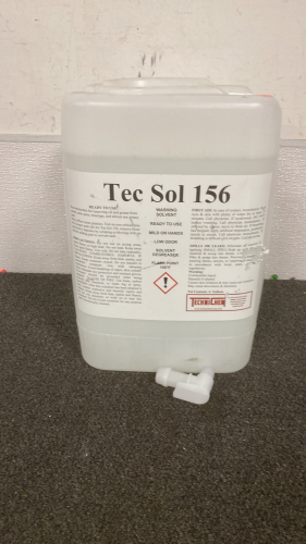 6 Gals Tec Sol 156 Oil And Grease Remover