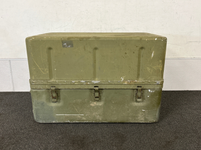 Vintage Metal Surplus Military Box