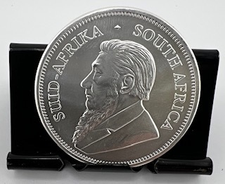 South African Krugerrand - 1 Troy Oz .999 Silver Round
