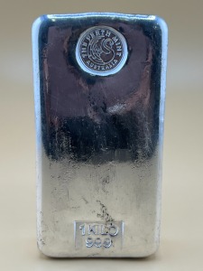 1 Kilo Silver Bar - Perth Mint