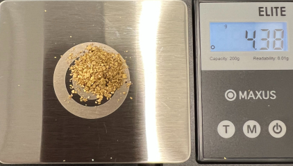 4.38 Grams of Gold Nugget