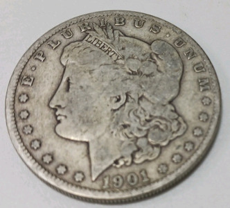 1901 Morgan Silver Dollar