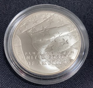 2012-P $1 Star Spangled Banner Silver Commemorative Coin