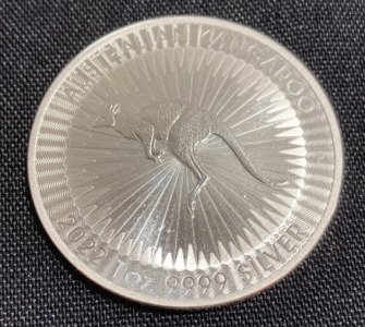 1oz Australian Kangaroo Silver Coin