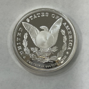 One Troy Ounce .999 Fine Silver Bullion Round