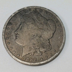 1888 Morgan Silver Dollar