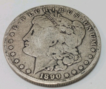1890 Morgan Silver Dollar