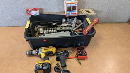 DeWalt Cordless Drill, Soldering Gun, Socket Sets, Wrenches, Drivers, More