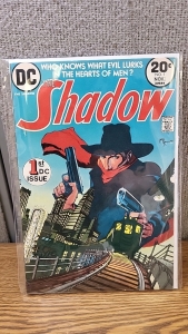 1st DC Issue The Shadow Comic Book in Protective Plastic