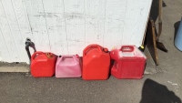 (4) Gas Cans