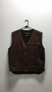 Brown Mens Santa Fe Vest
