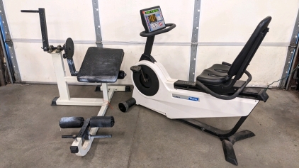 Working Recumbent Bike, Weight Machine