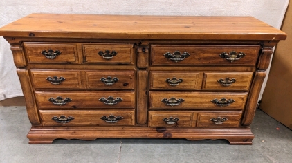 66" Wood Dresser