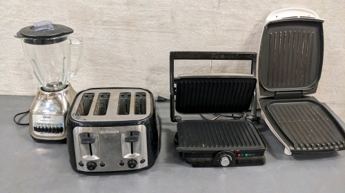 Working Blender, Toaster, & Grills