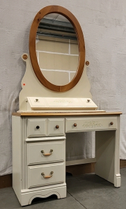 Vanity Desk with Mirror